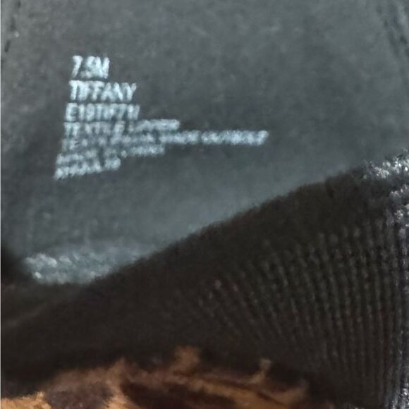 Esprit Leopard Print Ankle Boots, Size 7.5 - Picture 7 of 7